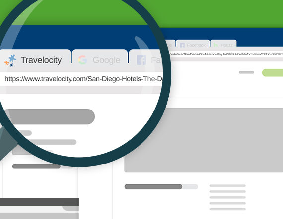 Review Setup Page Graphics - Travelocity